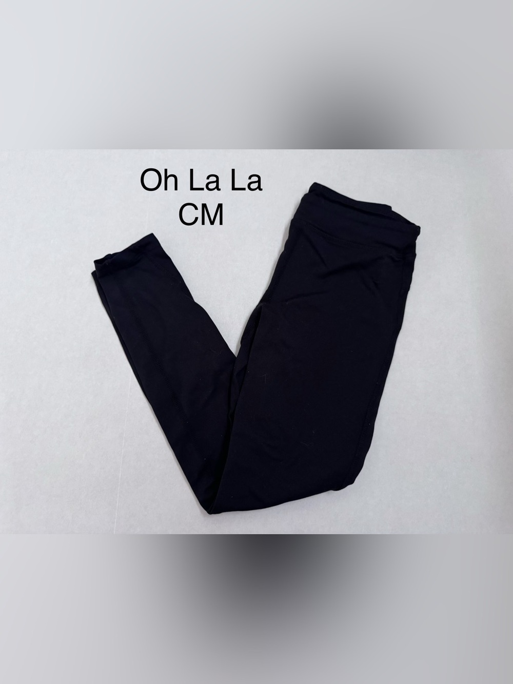 Oh La La Kids Black Leggings